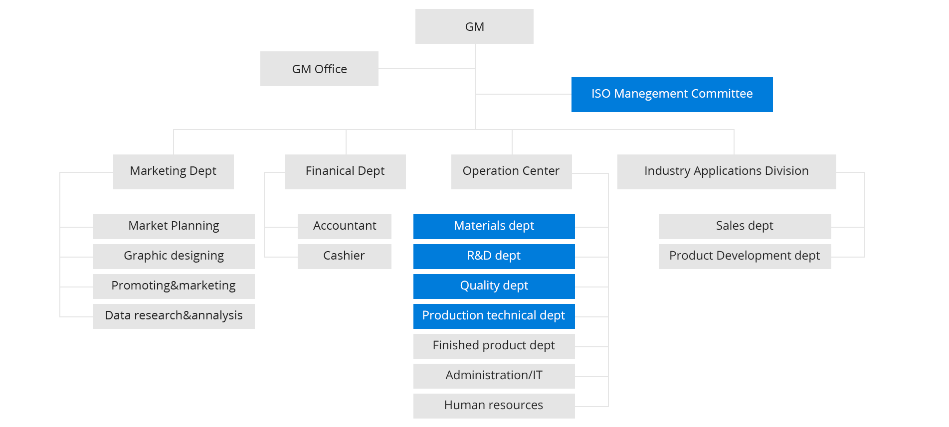 organzational structure