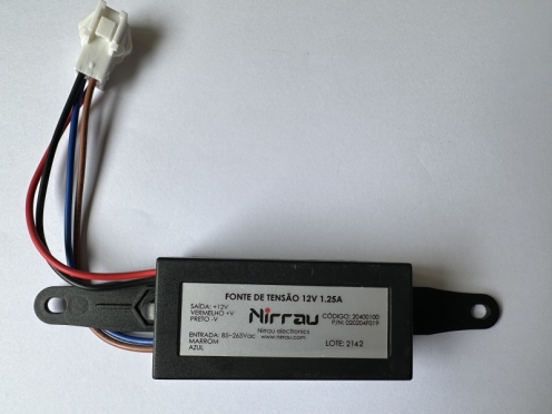 F019 Power Supply 1.25A 12.5Vdc 18W